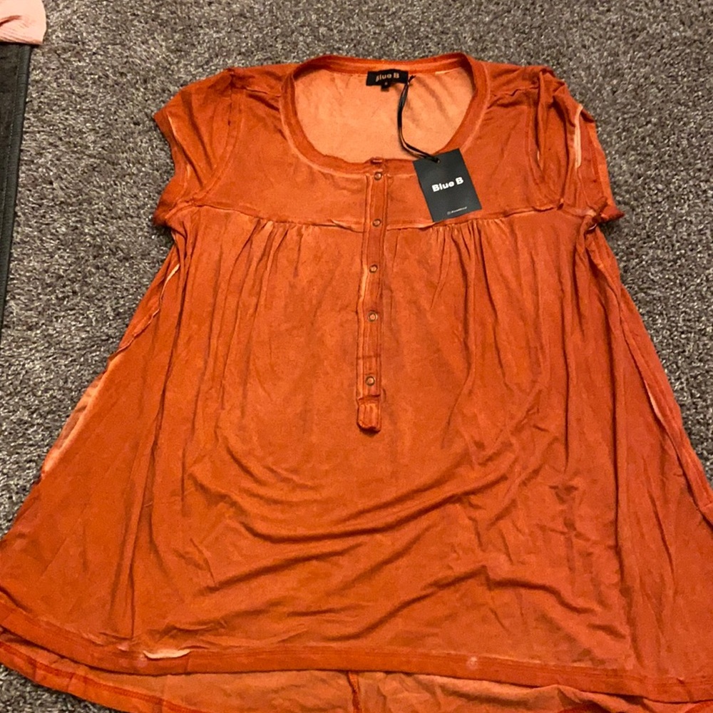 Orange shirt
